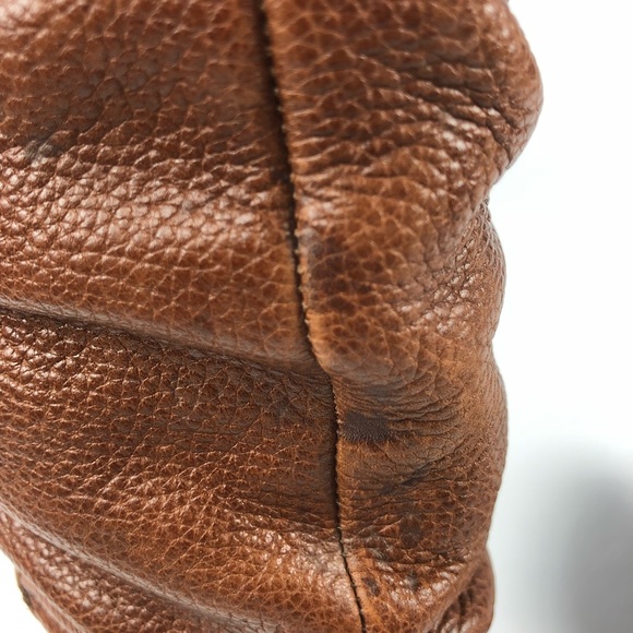 MATISSE boots 6 brown slouchy buckles knee high - Picture 6 of 8